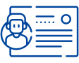 Electronic service desk for rural subscribers